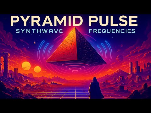 Pyramid Pulse: Synthwave Frequencies | Mystical Synthwave