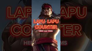 How to Counter LAPU LAPU #mobilelegends #mlbb #mlbbshorts