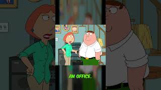 Peter turns the house into a chaotic workplace nightmare #familyguy