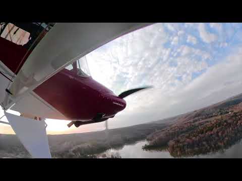 Carbon Cub N508DM flying in Kentucky.
