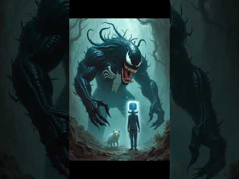 Venom and TV Man want to kill the cat