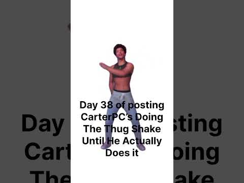 @actuallycarterpcs Say Bye Bye Bye to any thoughts of you not doing the thug shake!