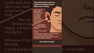 Stop Using Q-Tips NOW! #QTips EarHealth #Earwax #HumanBodyFacts #HealthTips #StopUsingQTips #EarCare
