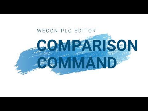 Wecon PLC : Comparison Command