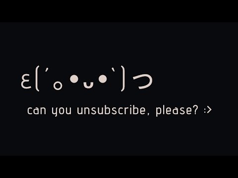 To the little fellas subscribed to me.