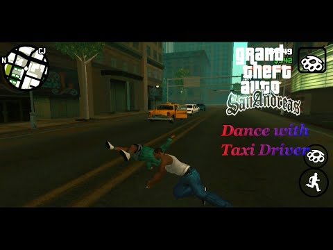 Dance With Taxi Driver in GTA SAN ANDREAS ||Mehbooba Mehbooba ||