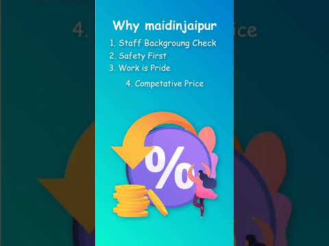 Why maid in jaipur?/ Try our best services in Affordable price/ Get best offers/Book Now