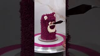 Lotso #minicake 🍓 more villains on the way! #cakedecorating #caketutorial #cakeart #cakevideo