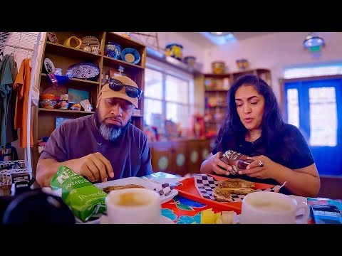 New Mexico Plant Nursery Café + El Paso Bakery & Socorro Food Truck Park | Day Trip Vlog