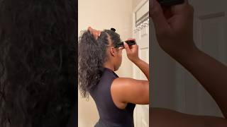 Easy large knotless braids 💫 #naturalhair #protectivestyles #lengthretention #hairgrowthtips
