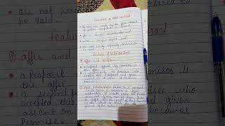 Topic 2 – Business Law | Valid Contract & Essentials.#IGNOUZONE #BCOMNotes