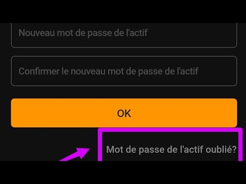 Gucrea ck Kurecupera Mot de passe de l'actif ( Asset Password) warayibagiwe bigenda gute ?