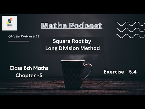 Square root by long Division Method | Long Division Method #math #divisiontricks @Mathspodcast28