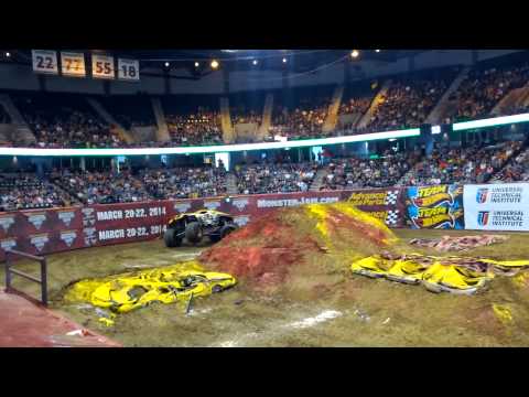 Max-D's championship Monster Jam freestyle run