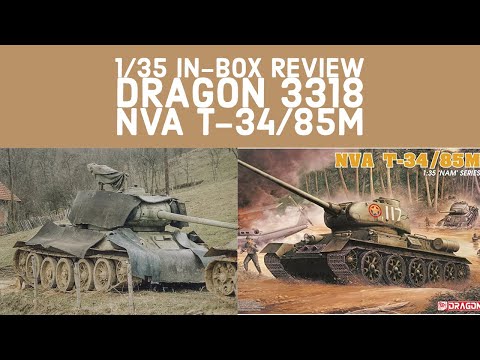 In-Box Review: Dragon 3318 T-34/85M (Mod. 1969)