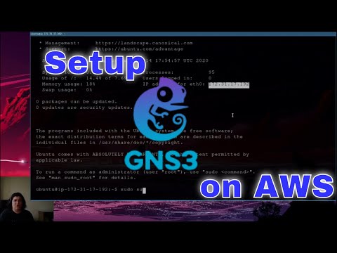 How to setup #GNS3 and #PacketTracer on an #AWS remote server