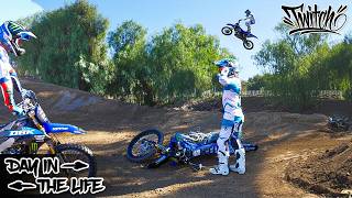 Day In The Life - Taka has Huge Crash on New Backyard Line