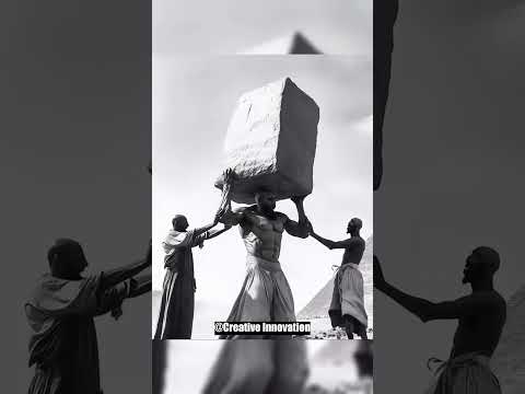 "How Were the Pyramids Built? 🏗️🔍 (The Ancient Secrets Revealed!) #History #Science #Shorts"