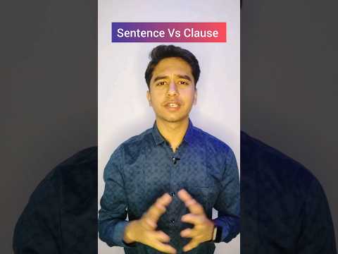 Sentence Vs Clause 😯 Basic English Grammar for Writers