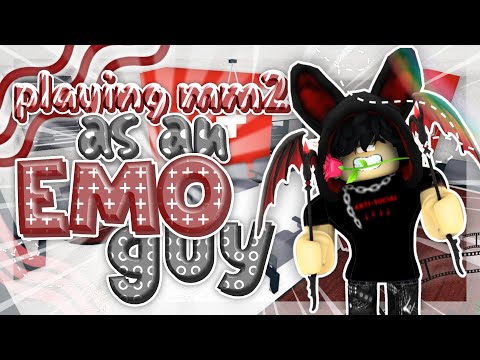 Playing MM2 as an EMO GUY || MM2 GAMEPLAY || dreqmy