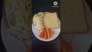 Saturday #breakfast#bread#omellette#lazymorning#subscribe#