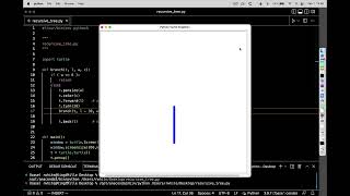 Recursive Tree with Python turtle module