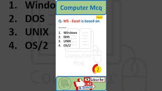 MS EXCEL MCQ || ms excel question and answers || computer awareness for ibps rrb