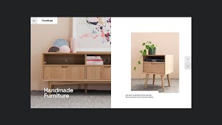 Furniture Website Slider for Wordpress