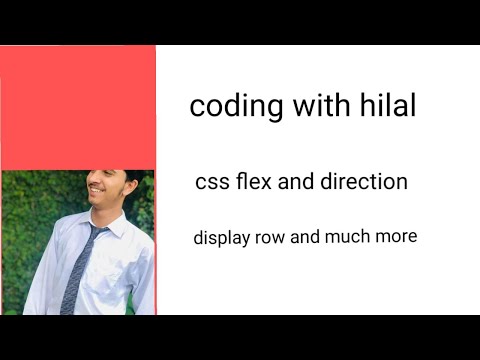 CSS Flexbox building and direction setting Tutorial in Hindi / Urdu#cssflexbox  #csstutorial #css3
