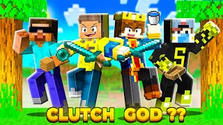 Who Is the Real Minecraft Clutch GOD of India 🤔