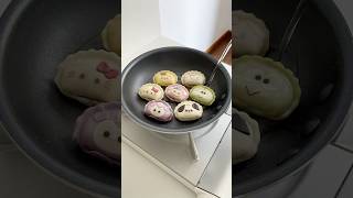 Make sanrio lunch with me #asmr #food #cooking #lunch #satisfying #lifestyle #dumplings #sanrio