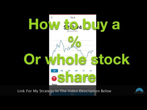 How To Buy % Stock