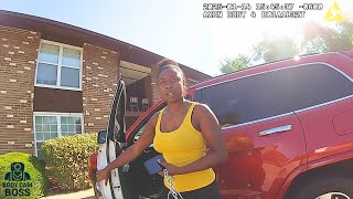 Police Surprise Woman After She Hits Manager With Car