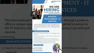 Inductus Jobs - Opening for Business Development - IT