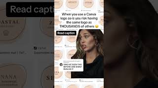 Check out the resources in my profile to learn a better way! #canvalogodesign #canvalogos #branddesi