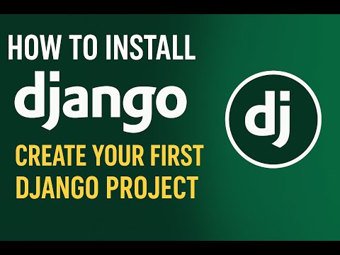 1.How to Install Django (Step-by-Step) | Create Your First Django Project