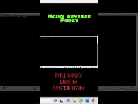 Nginx reverse proxy setup for Apache