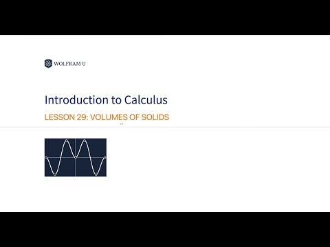 Volumes of Solids