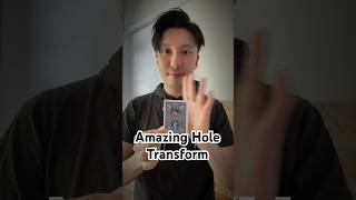 Hole Transform Magic Trick #magictricks #edwinmagic #viral #fyp #followforfollowback #sulap #魔术