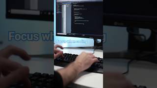 when I write code | focus when writing code to make it perfect