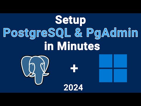 PostgreSQL and pgAdmin Installation Made EASY in 2024!