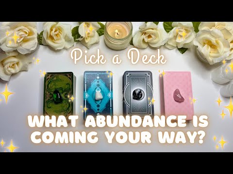 🥂 What ABUNDANCE Is Coming Your Way? 🎉 In-Depth Pick a Card Tarot Reading