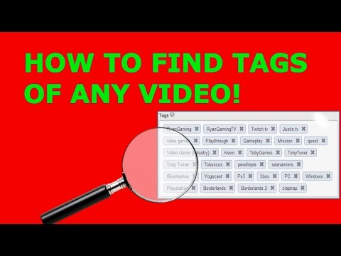 HOW TO FIND THE TAGS OF ANY YOUTUBE VIDEO