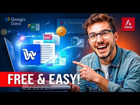 How to Convert PDF To Word in සිංහලින් ( PDF TO DOCX)