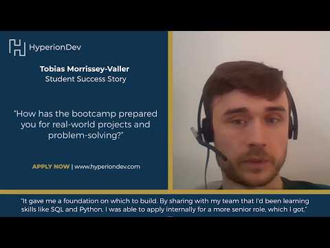From Finance Analyst to Analytics Specialist: Tobias’s Bold Career Pivot with HyperionDev