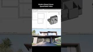 Modern Boxed House Speed Built Using Revit & Twinmotion, Full video on YouTube #architecture #revit