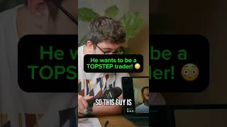 He Wants To Be A TOPSTEP Trader! 😳 #calebhammer #financialaudit #podcast #topsteptrader #topstep