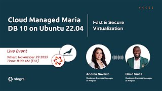 Cloud Managed Maria DB 10 on Ubuntu 22.04 | Fast & Secure Virtualization