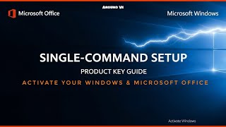 Windows 10/11 & Microsoft Office Activation | Complete Guide