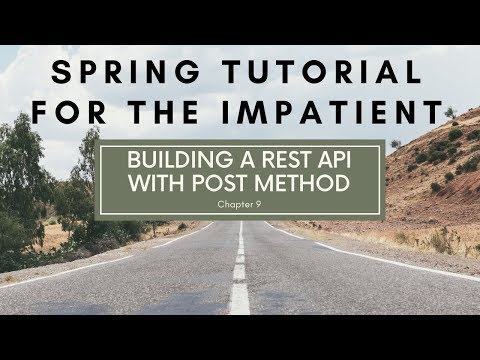 Chapter 9 - Building a REST API in spring  || Spring boot validation || Spring exception handling
